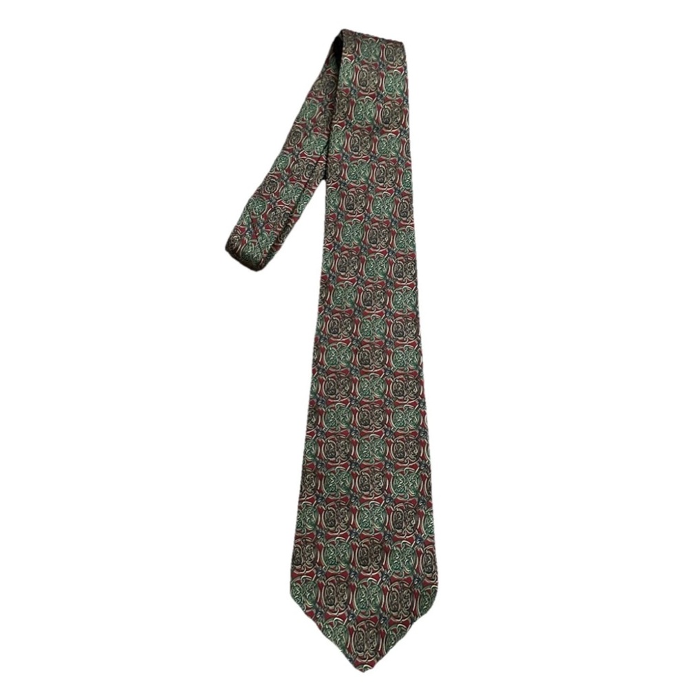 Vintage Don Loper Mens Necktie Vintage 100%  Italian Silk Designer VTG